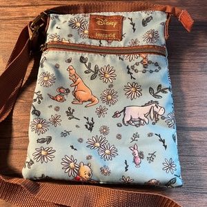 Loungefly Winnie the Pooh Cloth Crossbody Bag
